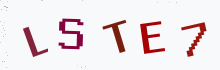 Captcha image - type the characters you see