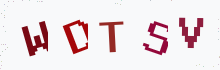 Captcha image - type the characters you see